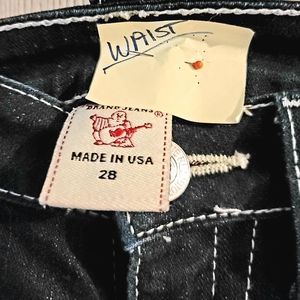 Brand new True Religion black jeans size28 Black